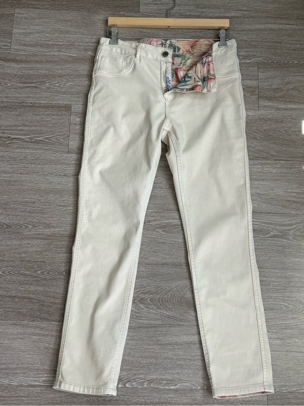 Tempo Paris light cream pants